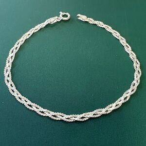 Elegant Sterling Silver Women's Bracelet Made in Italy